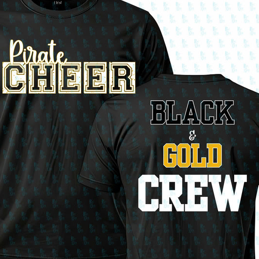 VJHS Cheer Black & Gold Crew
