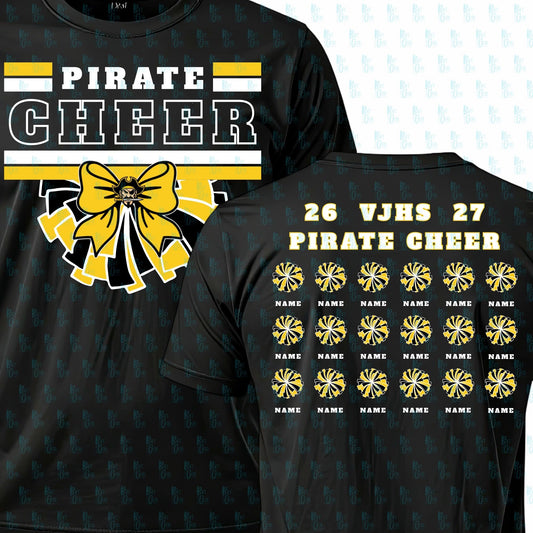 VJHS Cheer Name T-Shirt