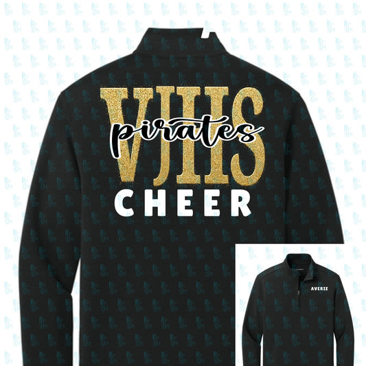 VJHS Cheer 1/4 Zip Warm-Up Jacket
