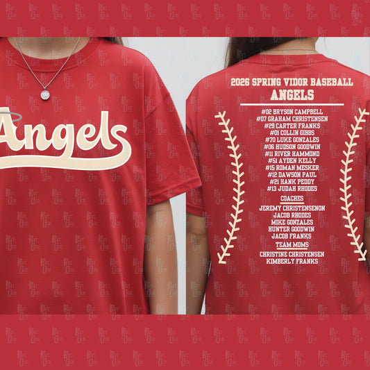 Angels Team T-Shirts